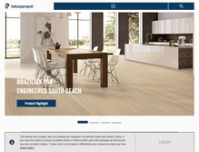 Tablet Screenshot of indusparquet-usa.com